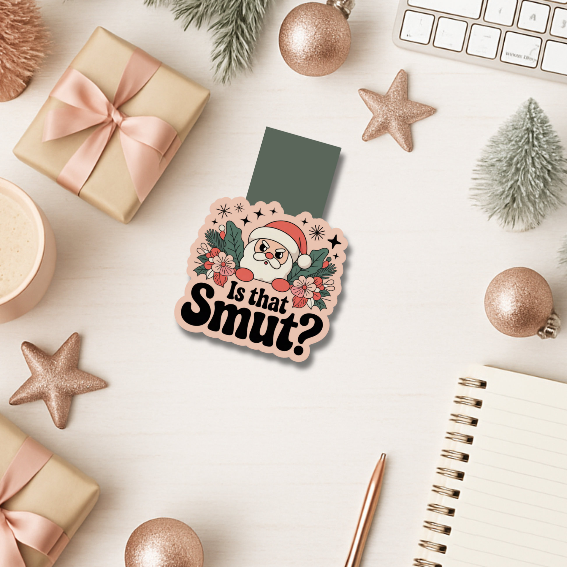 Santa Smut Bookmark