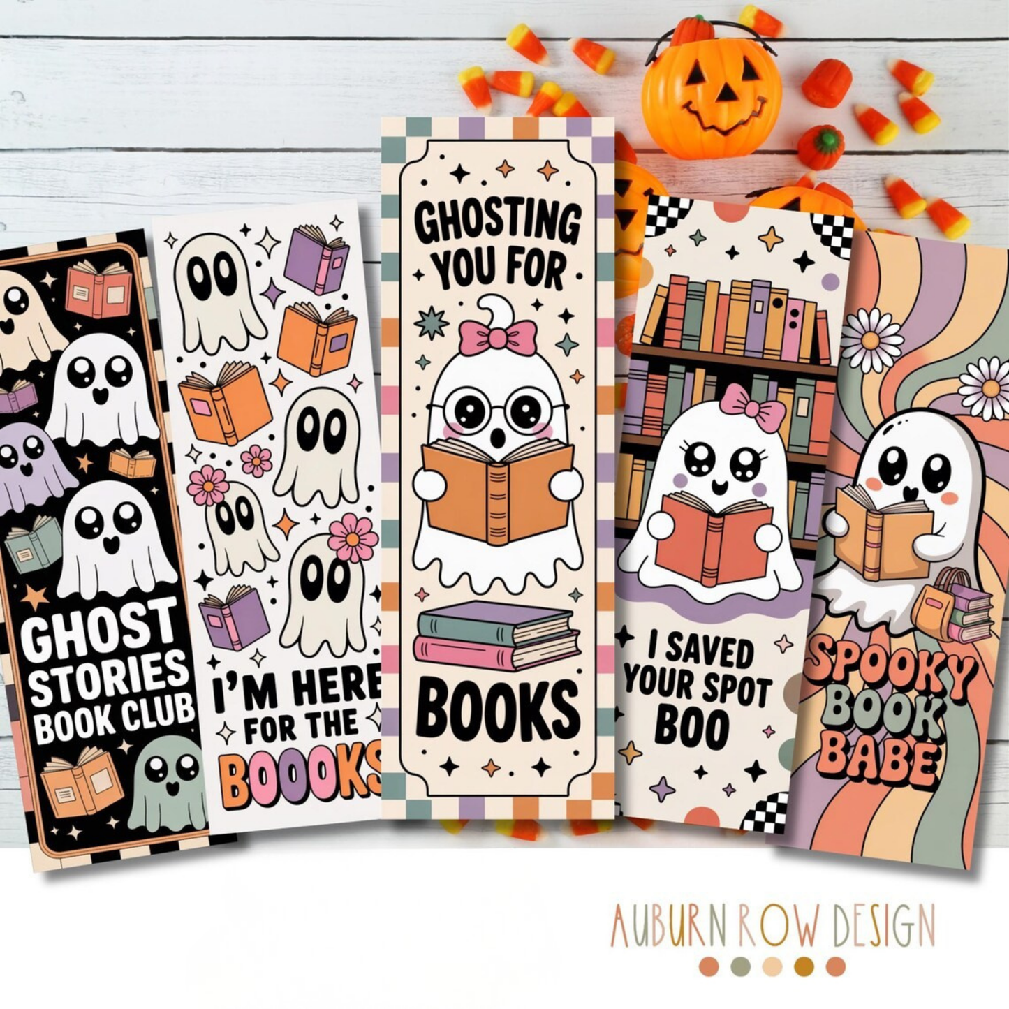 Printable Halloween Bookmarks