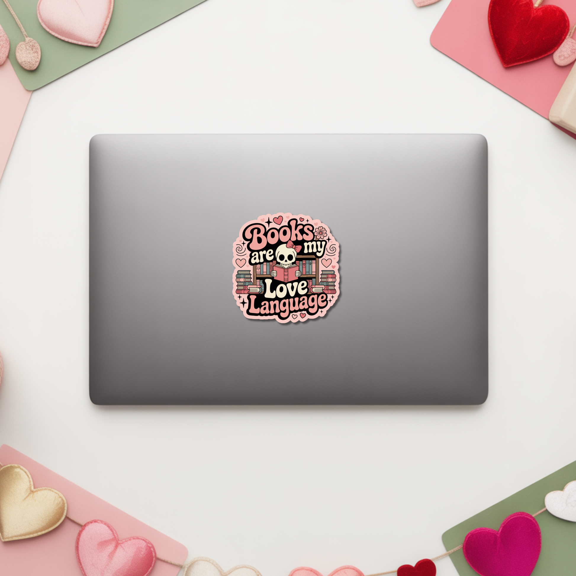 Valentines Day Reading Sticker
