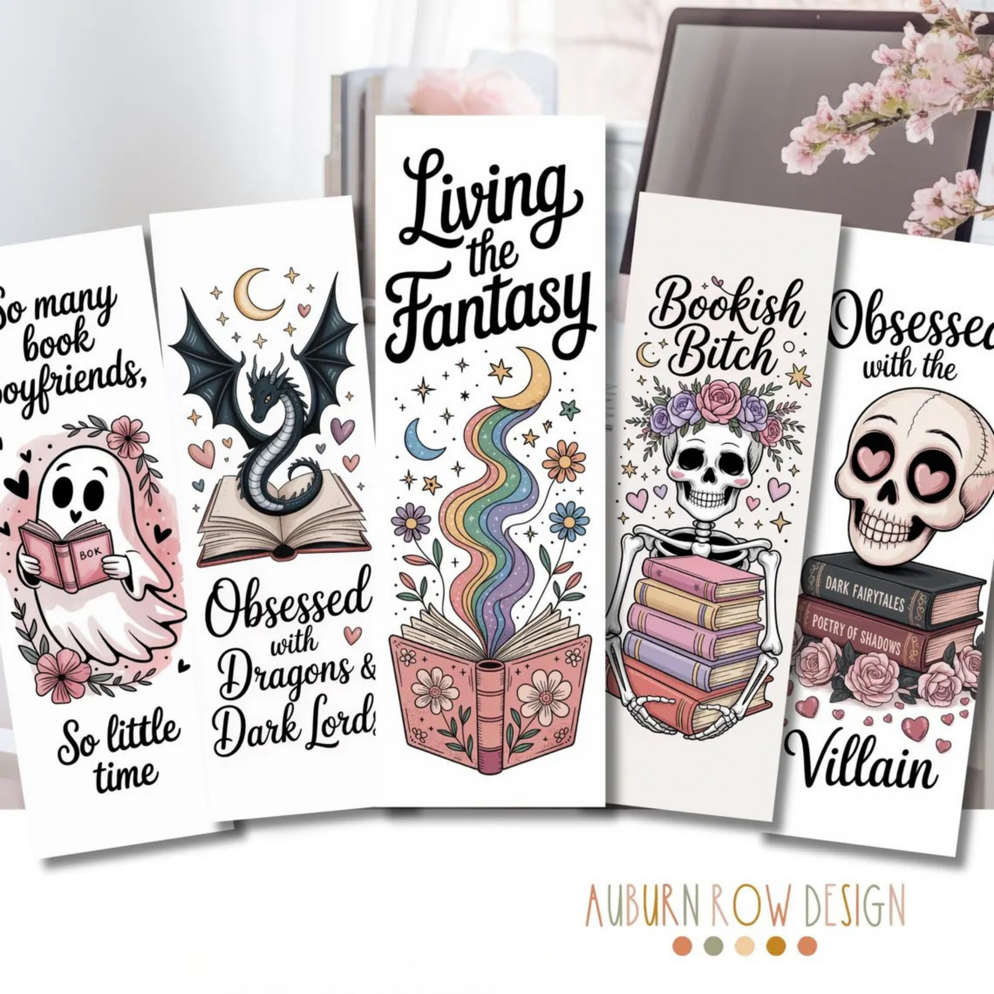 Printable Romantasy Bookmarks