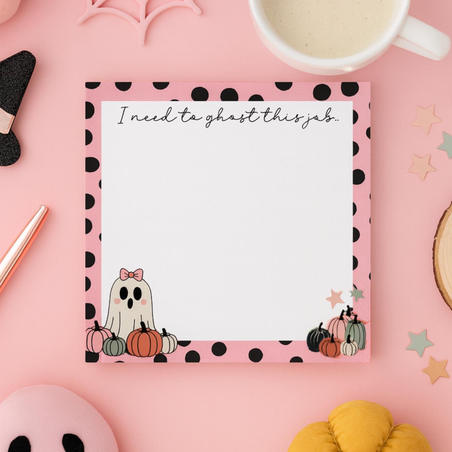 Funny Halloween Sticky Notes