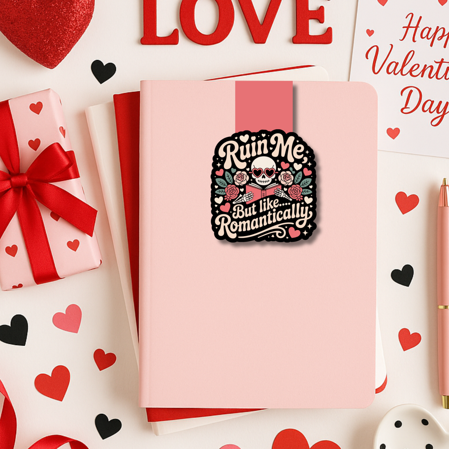 Valentines Day Bookmark