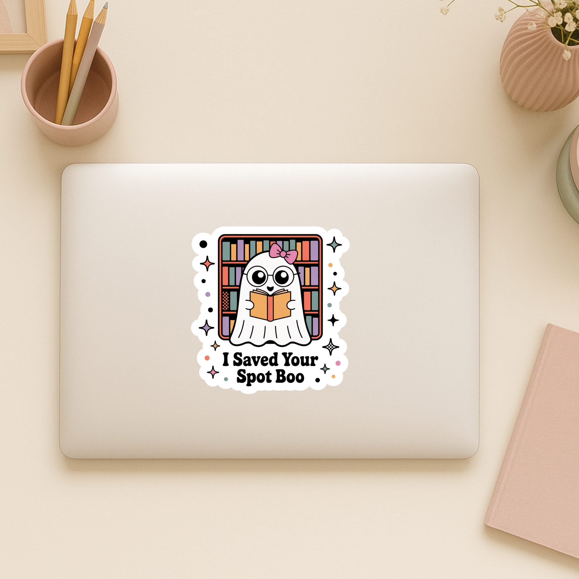 Halloween Bookish Sticker