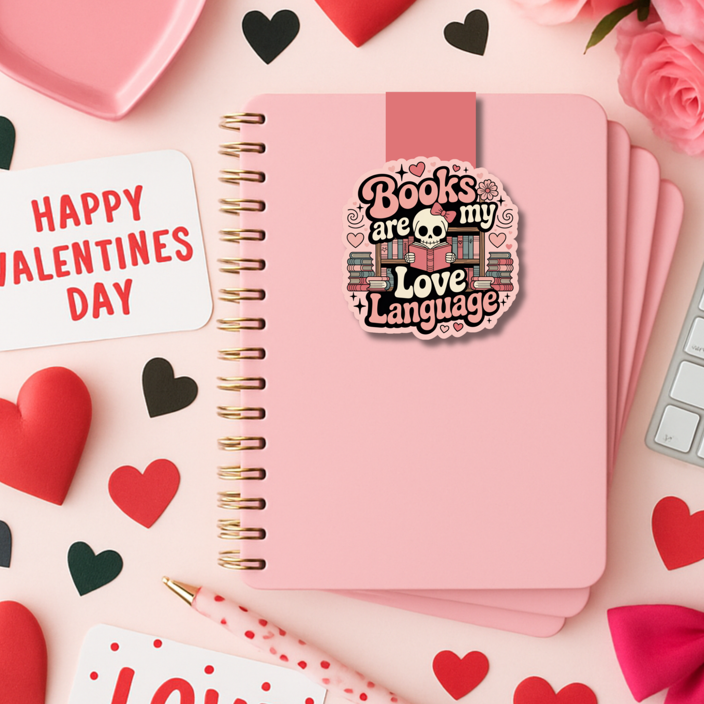 Valentines Day Bookmark