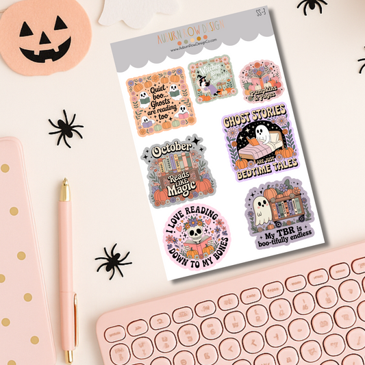 Cottagecore Halloween Stickers