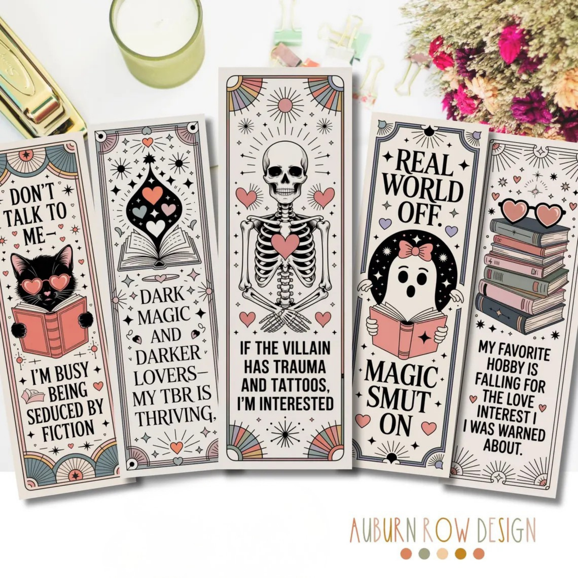 Printable Smut Bookmarks