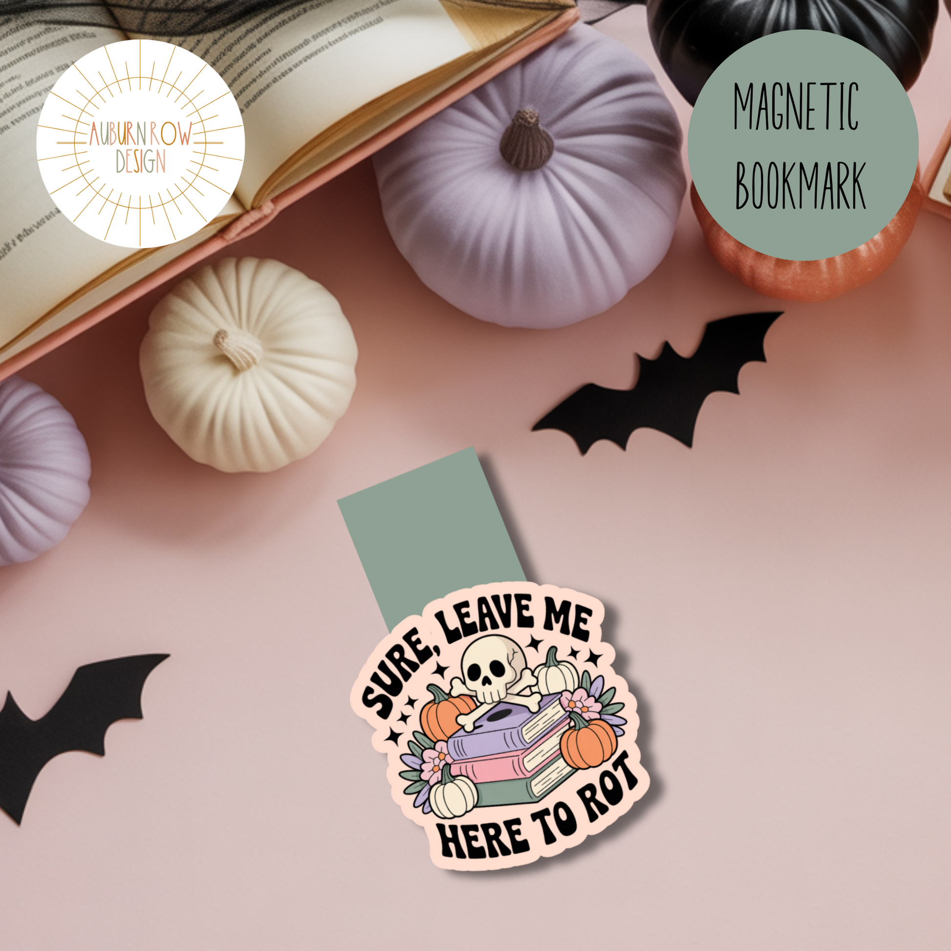 Halloween Magnetic Bookmark