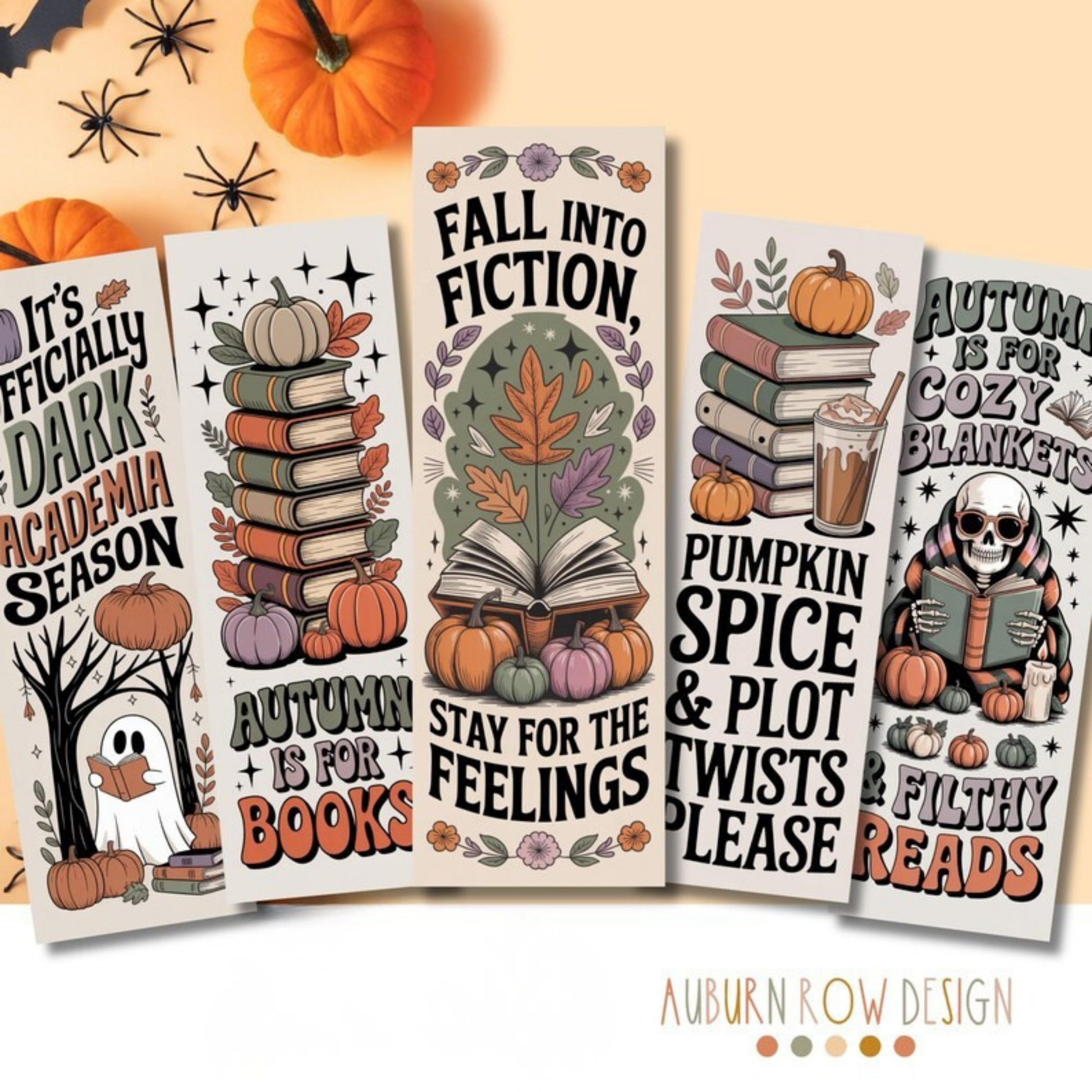 printable autumn bookmarks