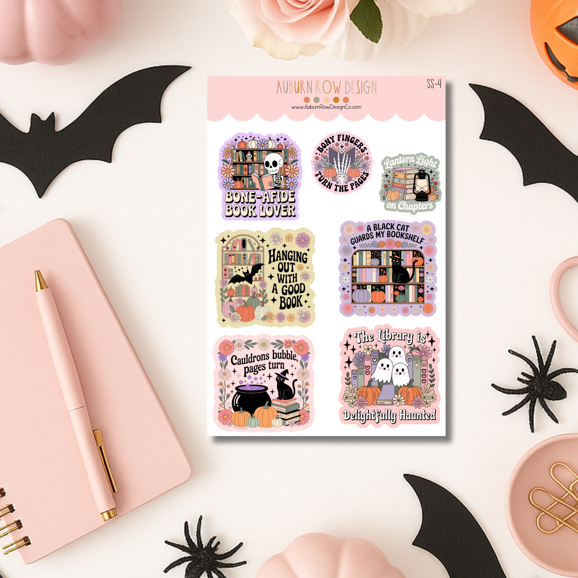 Pastel Halloween Stickers