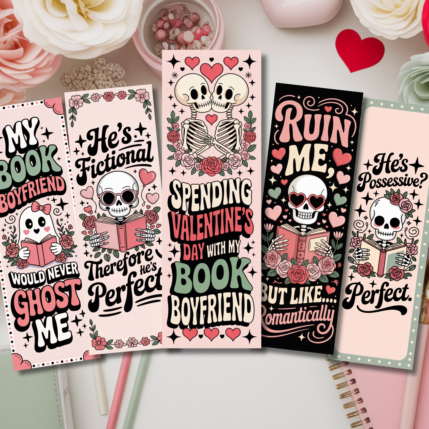 Valentines Day Bookmarks