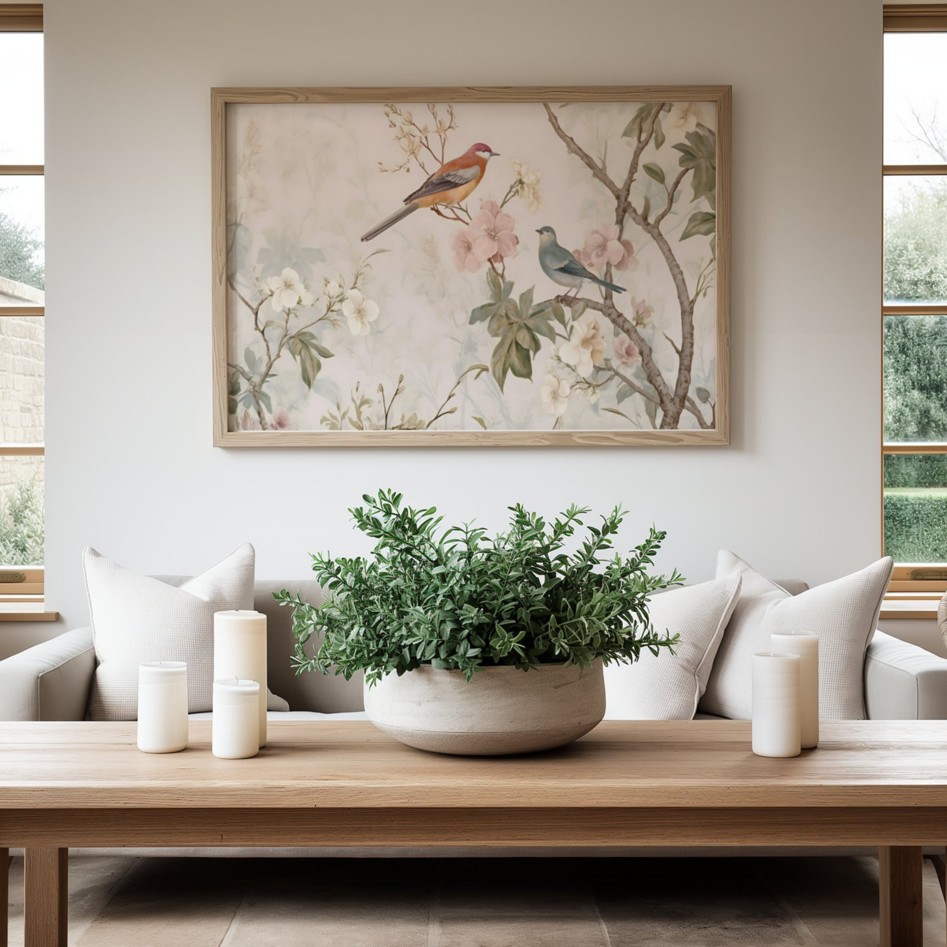 Chinoiserie Bird Wall Art
