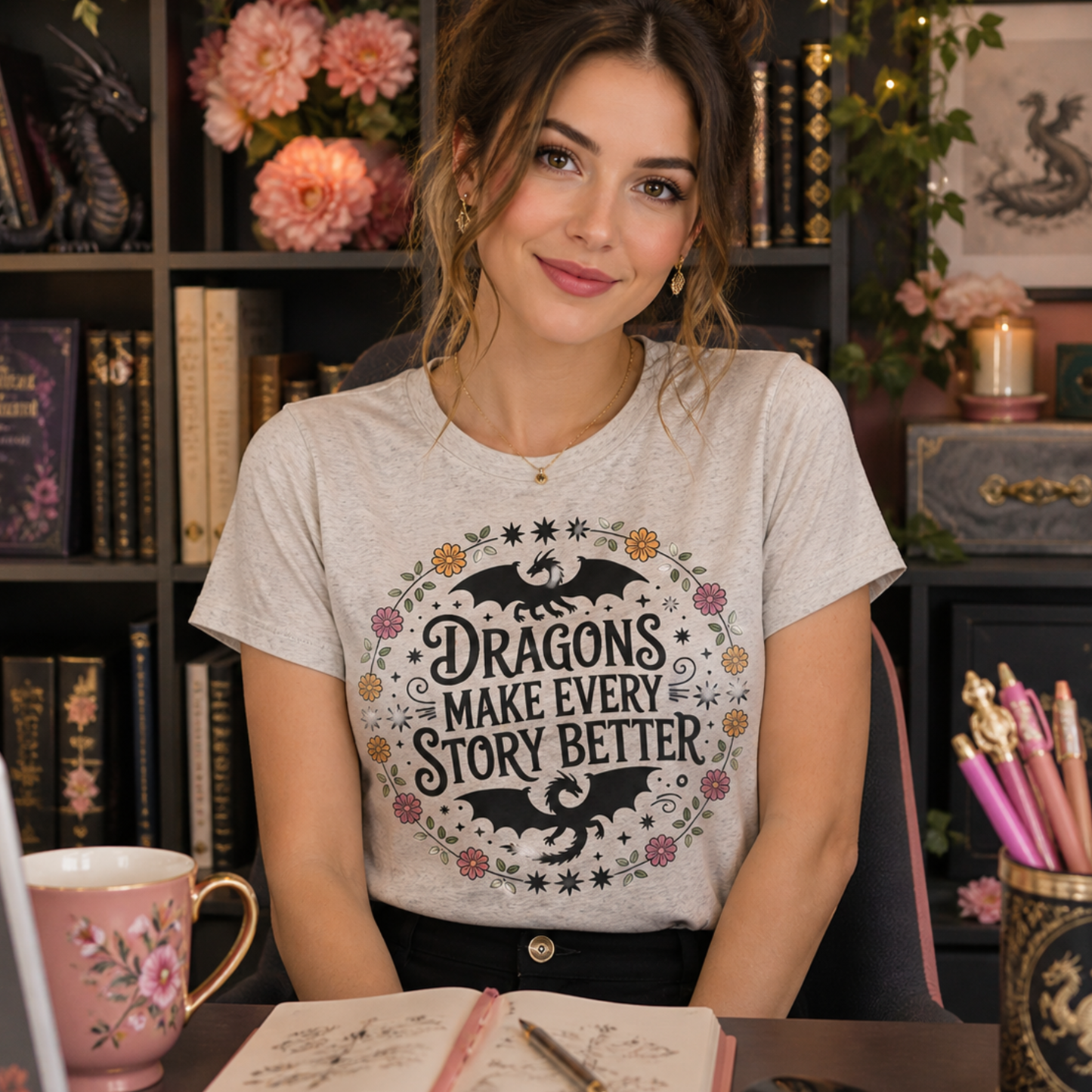 Romantasy Dragon Shirt