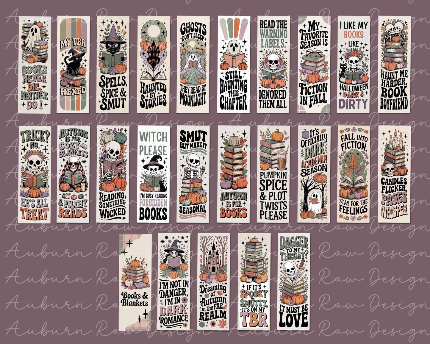 Halloween Book Lover Enamel Pins, Witchy Autumn Reading Spooky Season Accessories