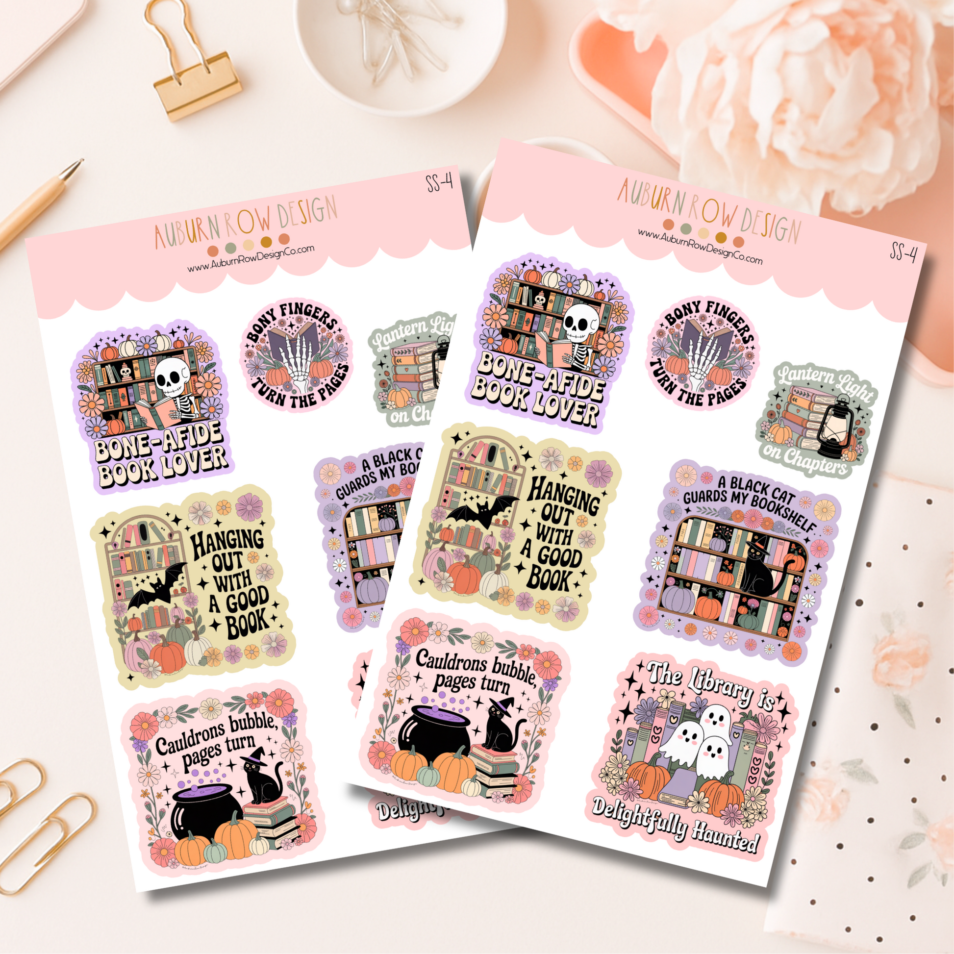 Pastel Halloween Stickers