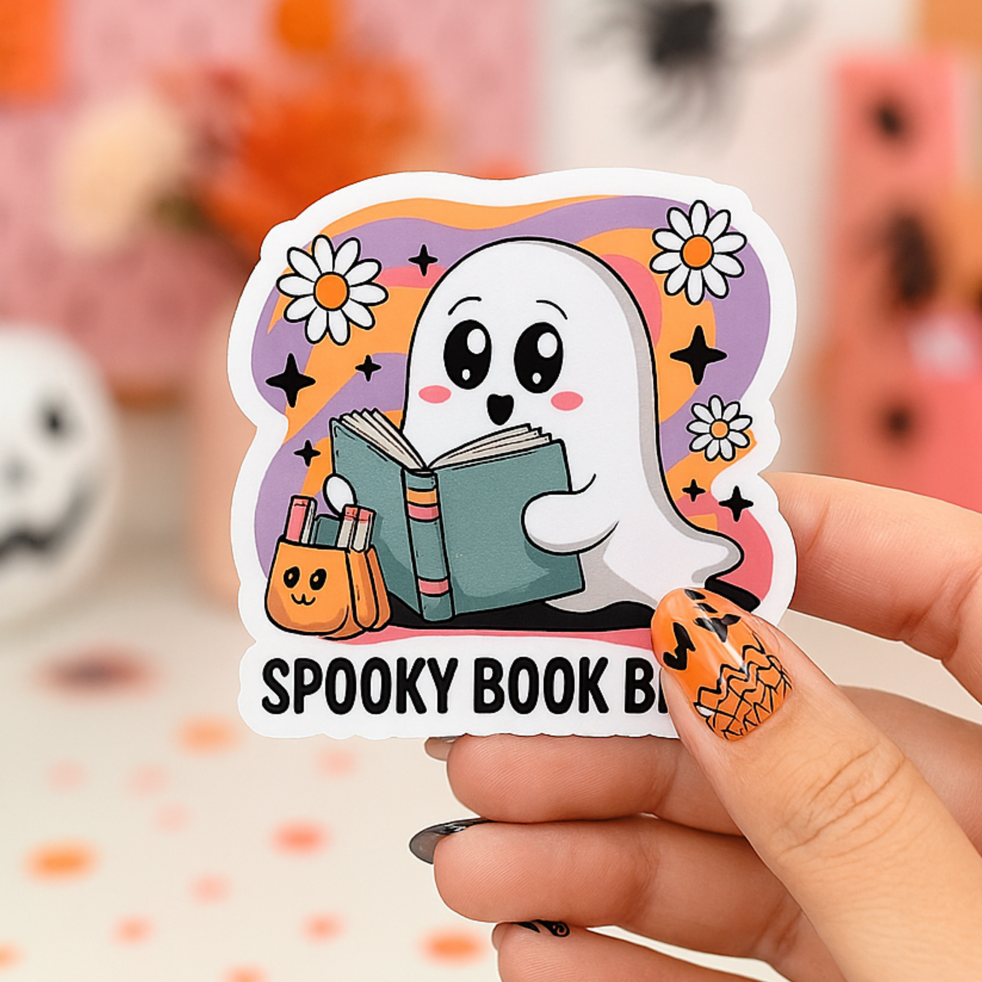 Halloween Bookish Stickers