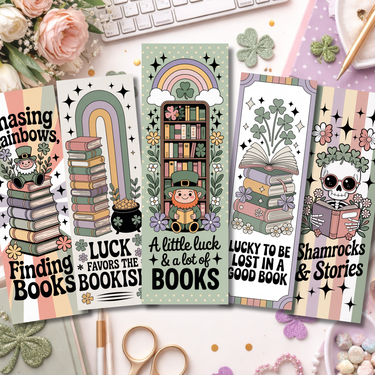 St Patrick's Day Bookmark