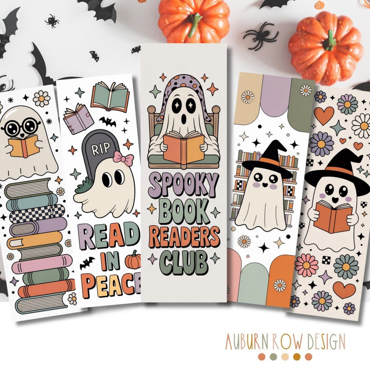 printable halloween bookmarks