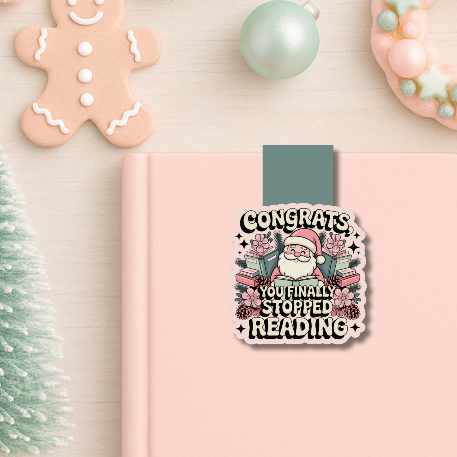 Santa Magnetic Bookmark