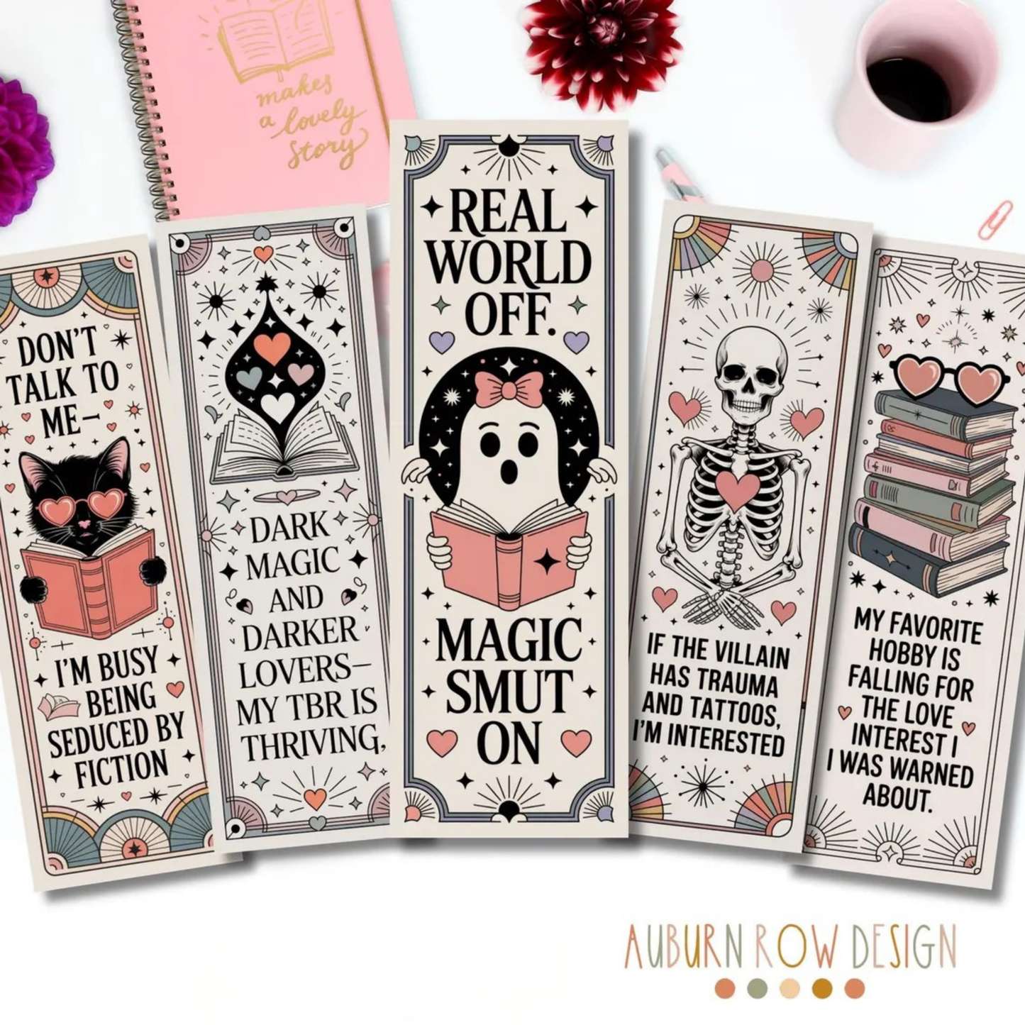 Printable Smut Bookmarks