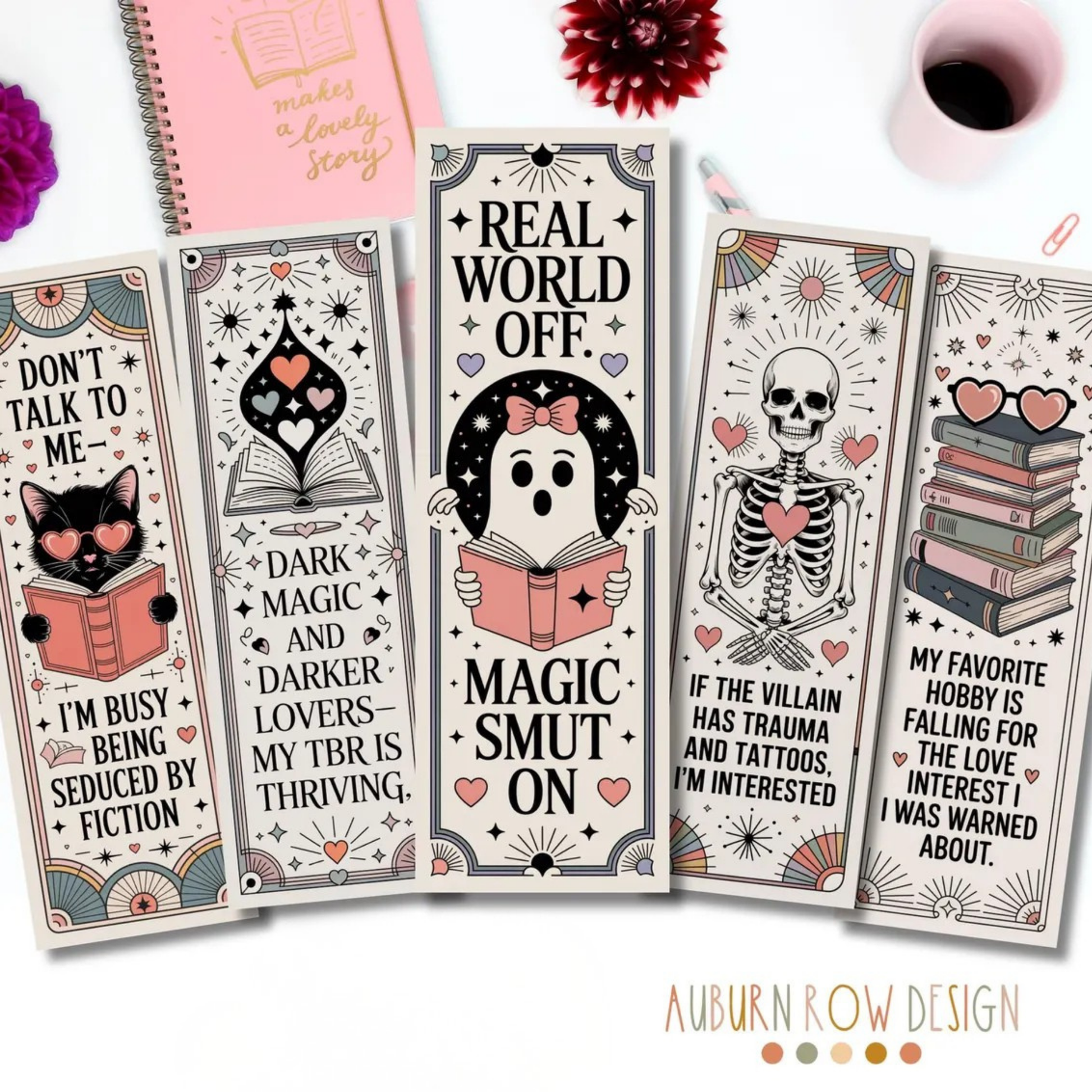 Printable Smut Bookmarks