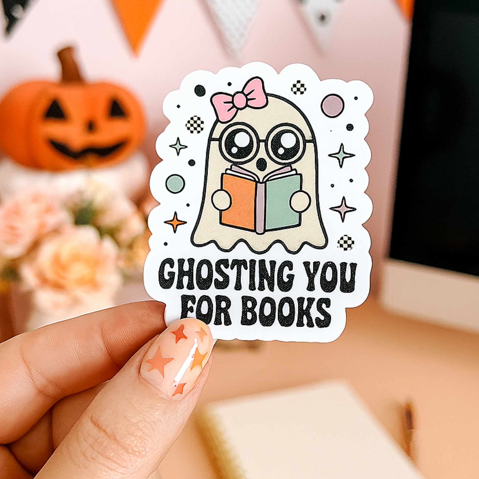 Halloween Bookish Sticker