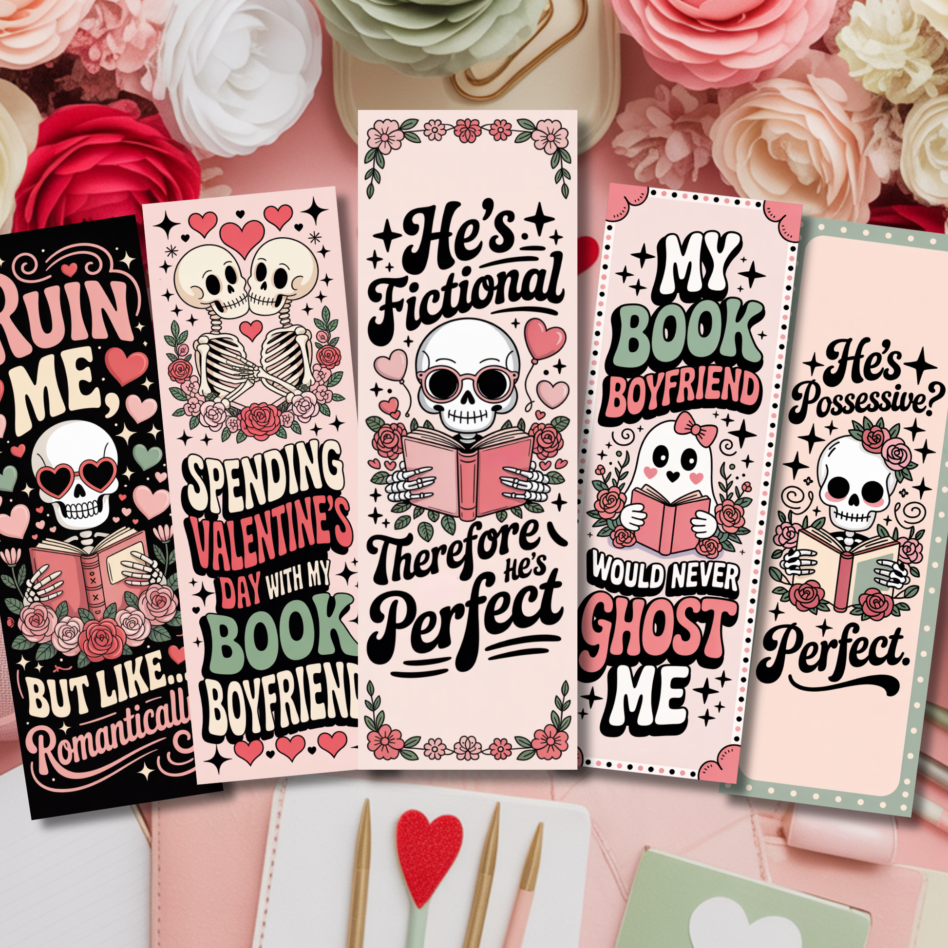 Valentines Day Bookmarks