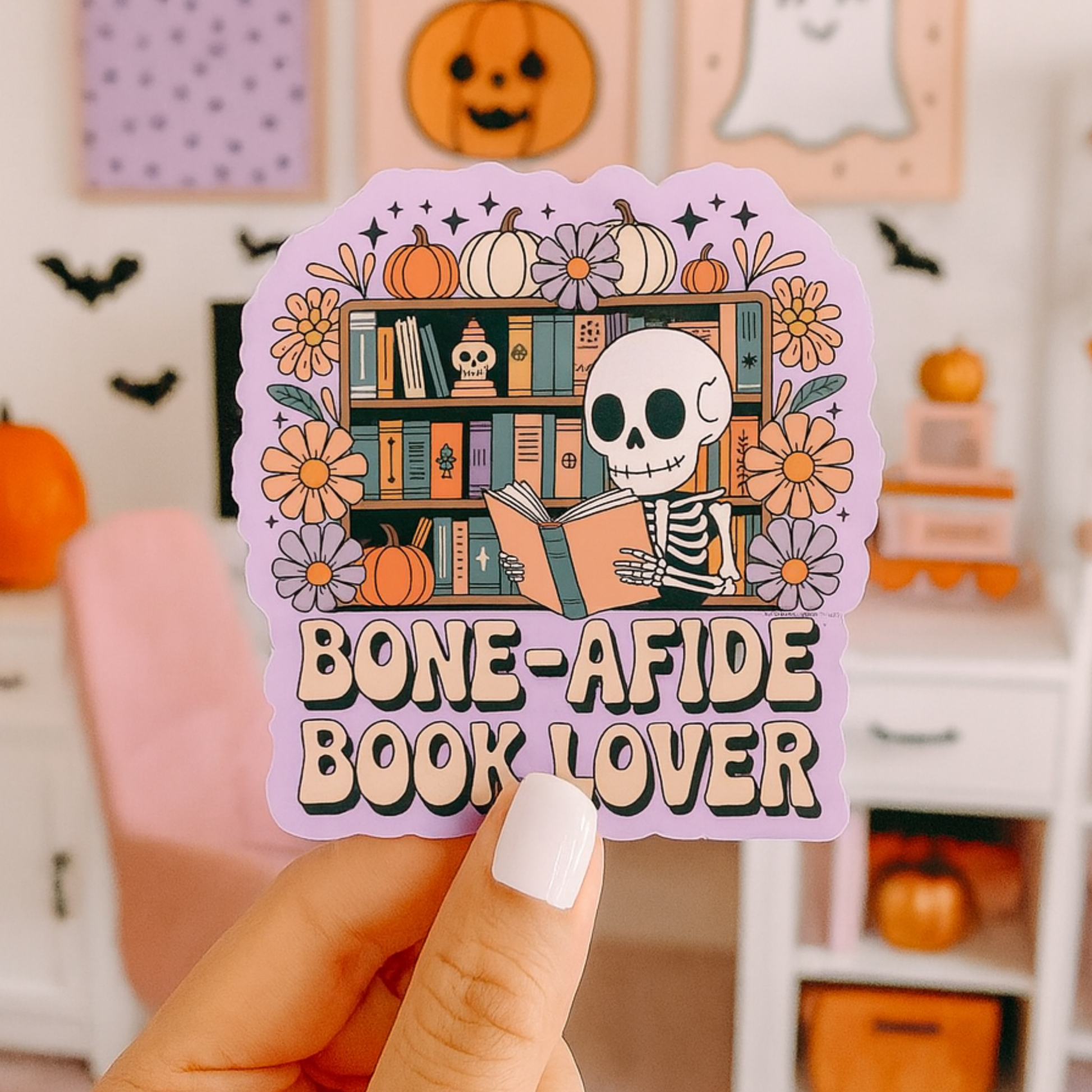 Bookish Halloween Stickers