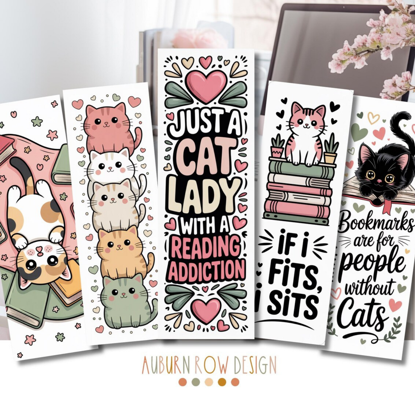 Printable Cat Bookmarks