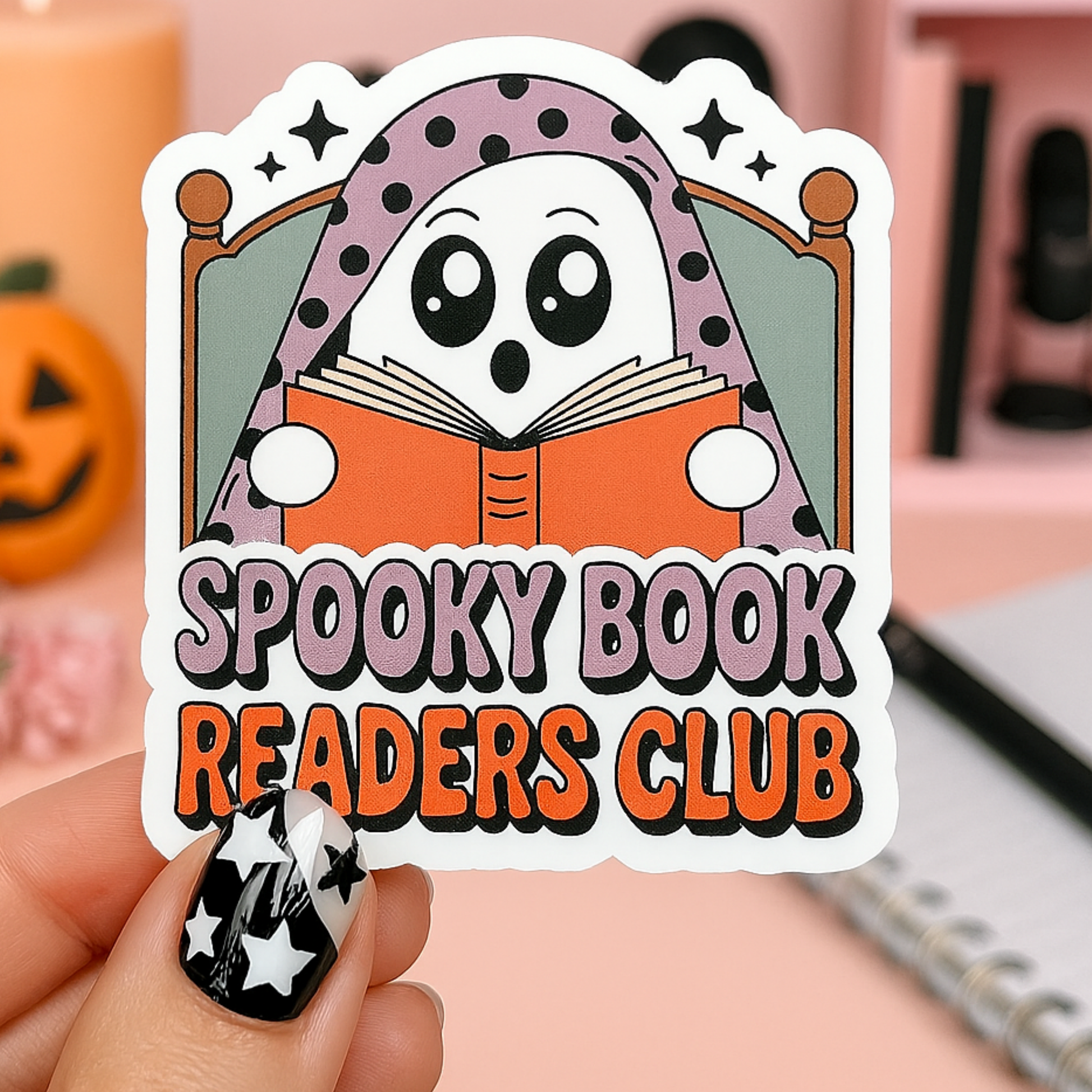 Halloween Bookish Sticker