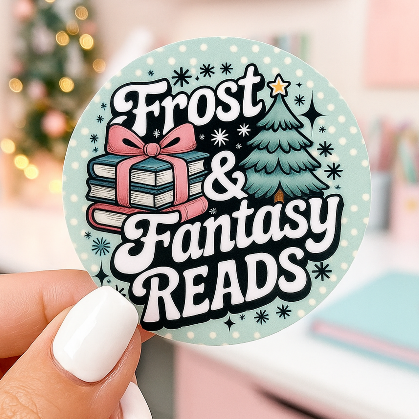 Christmas Bookish Stickers