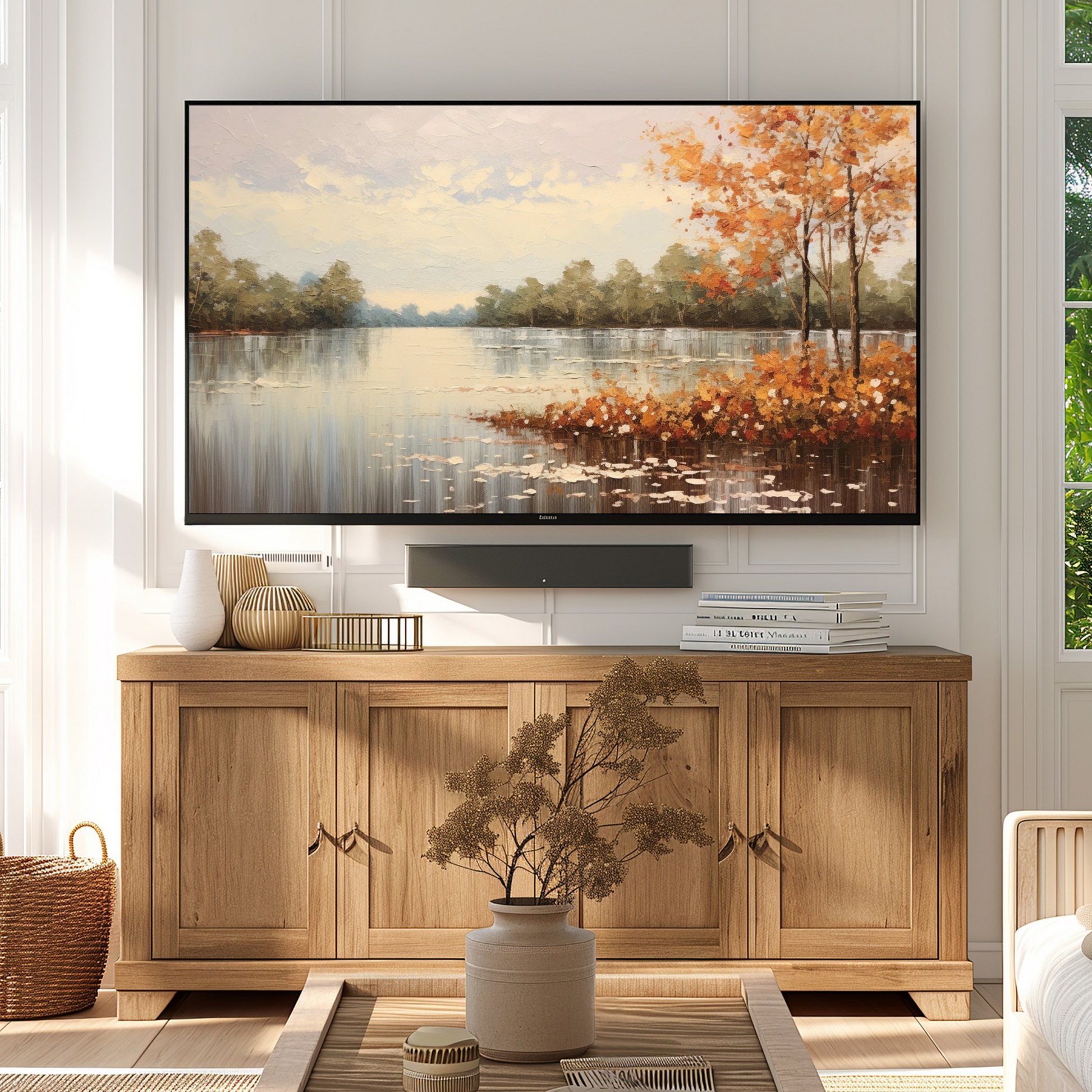 Fall Landscape TV Art
