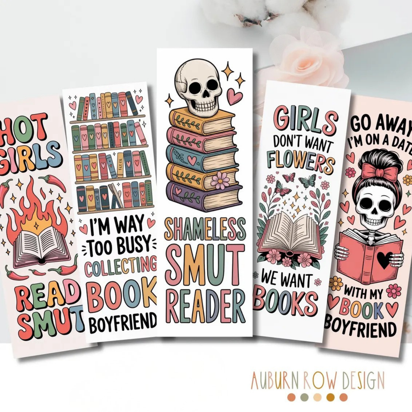 Printable Smut Bookmarks