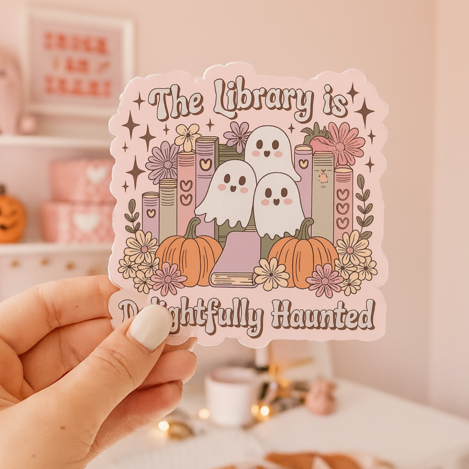 Halloween Bookish Sticker