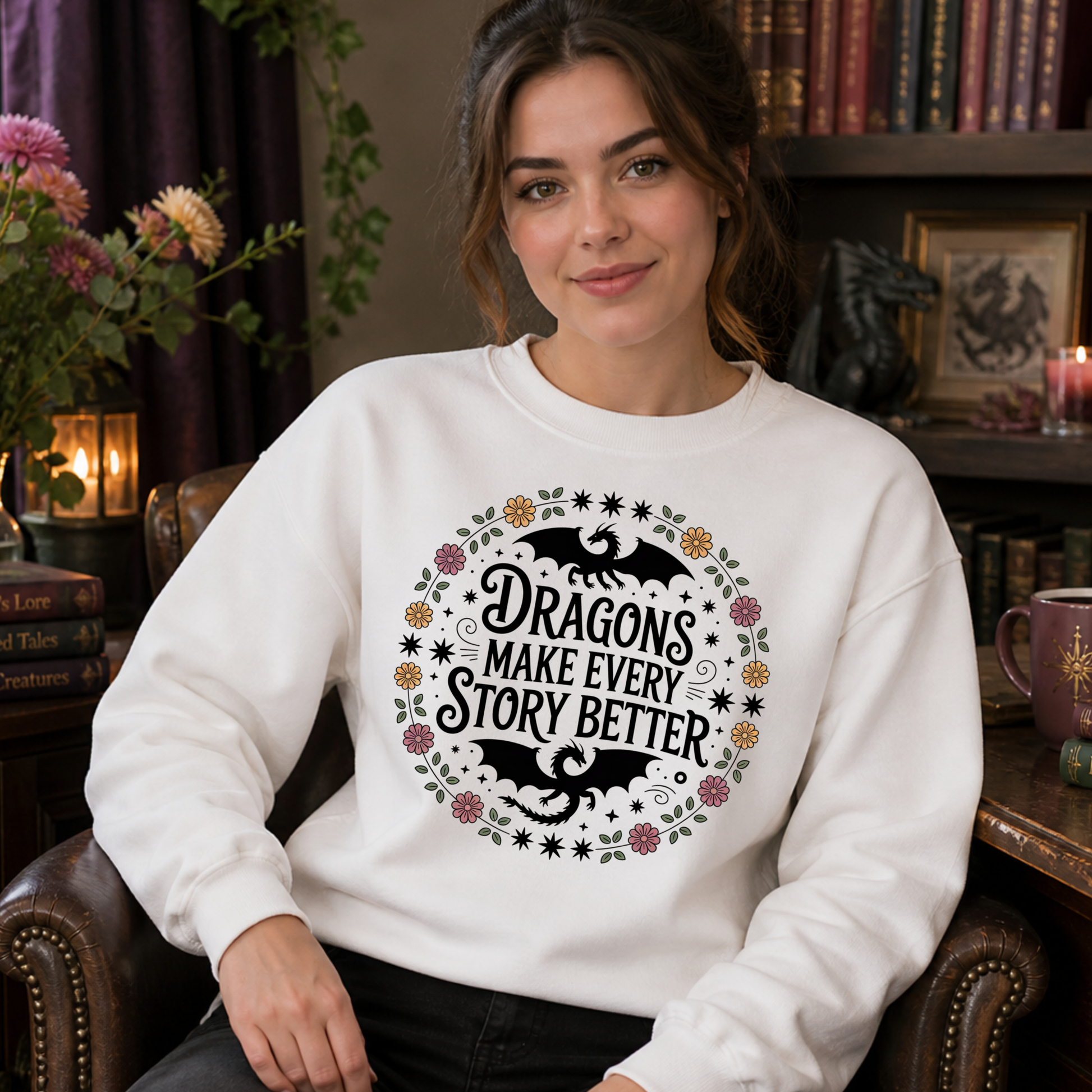 Dragon Romantasy Sweatshirt