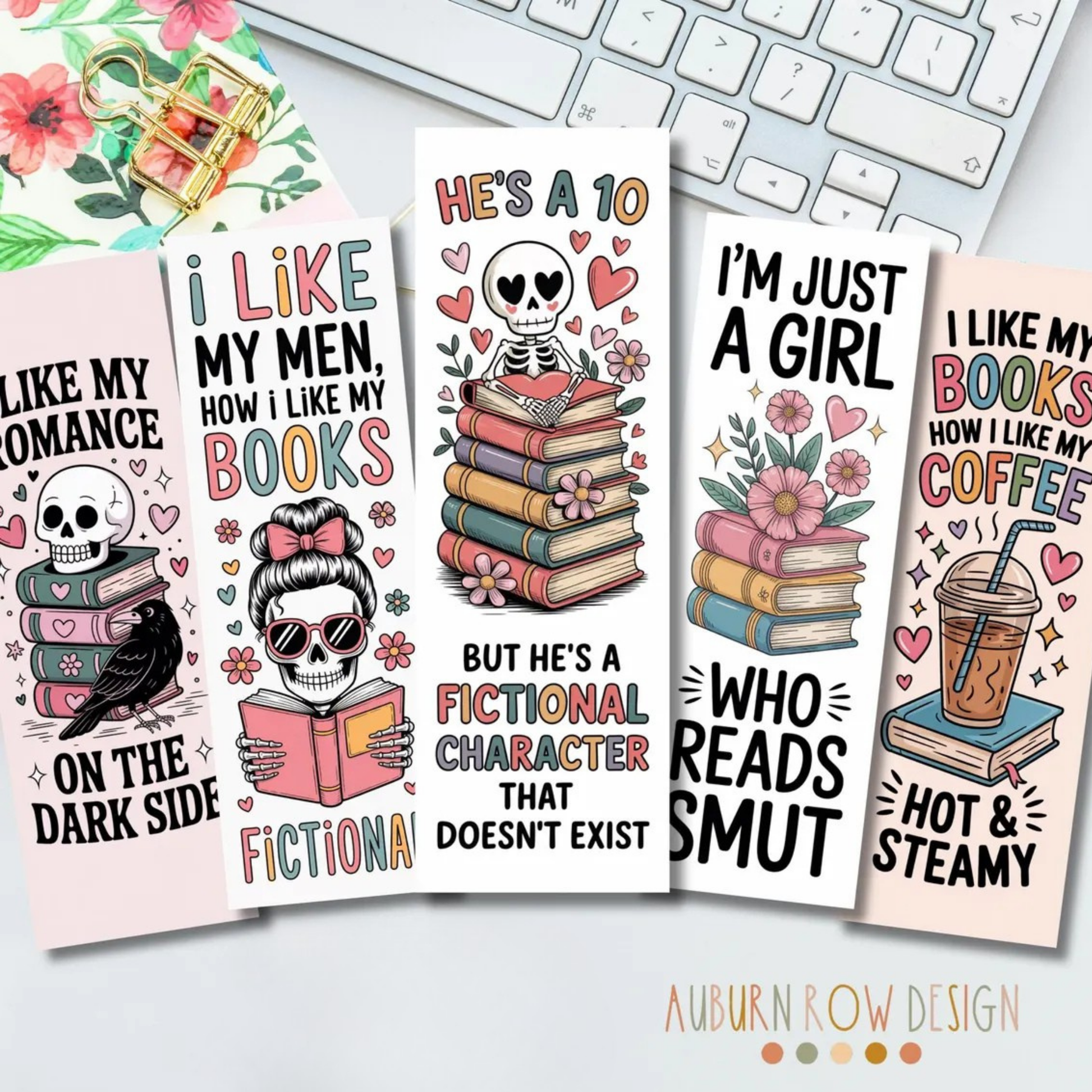 Printable Smut Bookmarks
