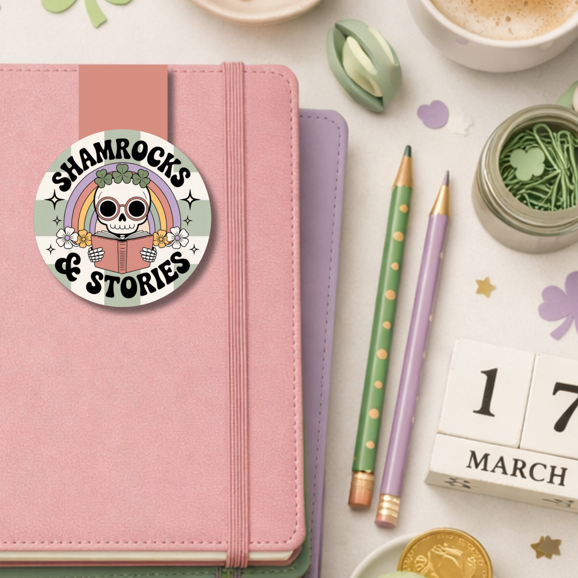 St Patricks Day Magnetic Bookmark