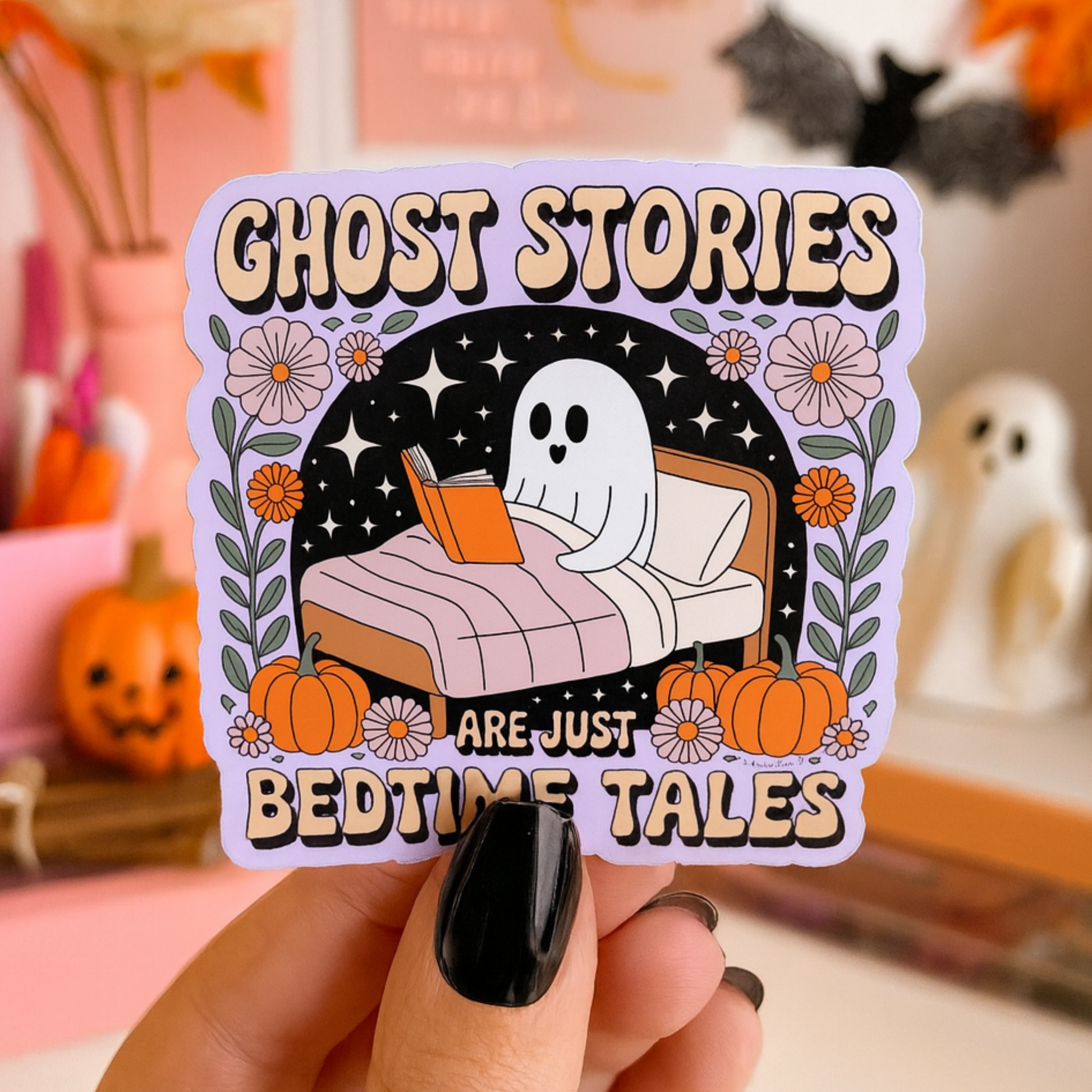 Bookish Ghost Stickers