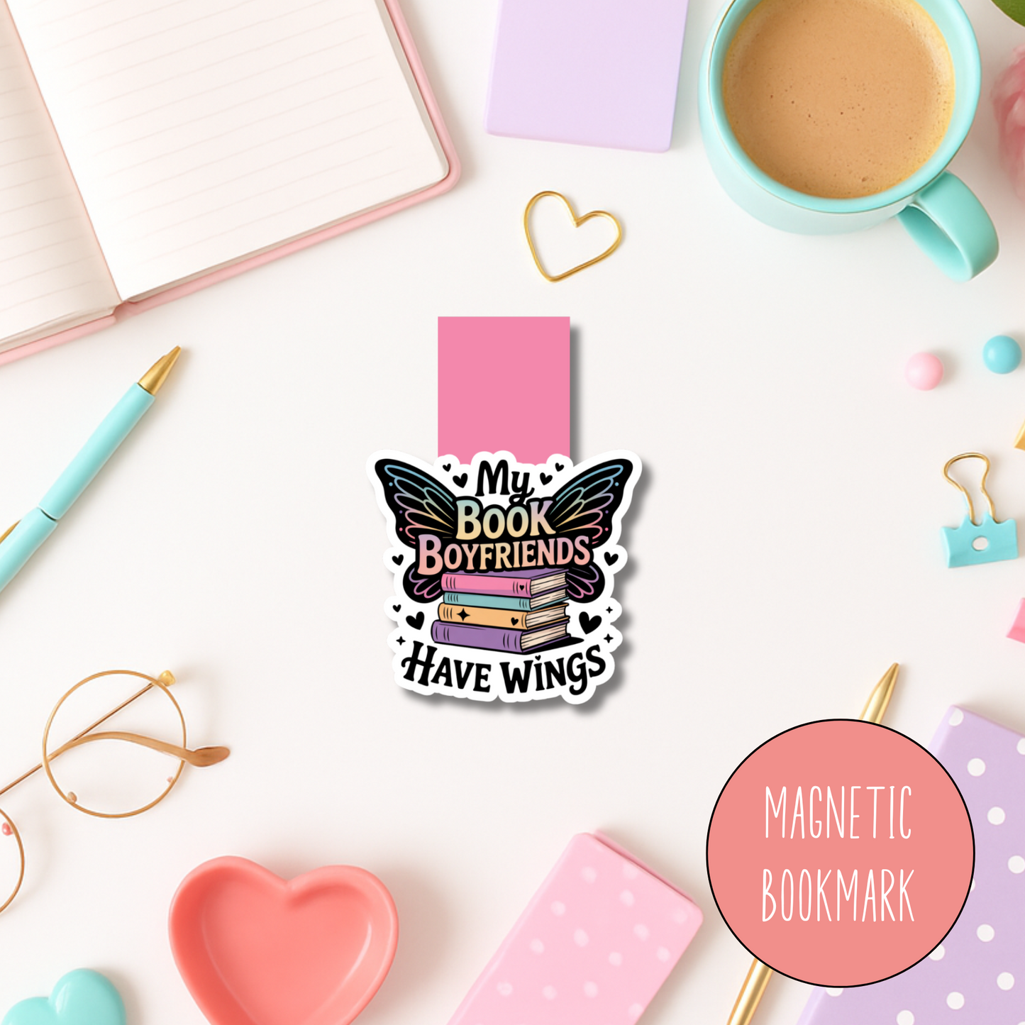Romantasy Magnetic Bookmark
