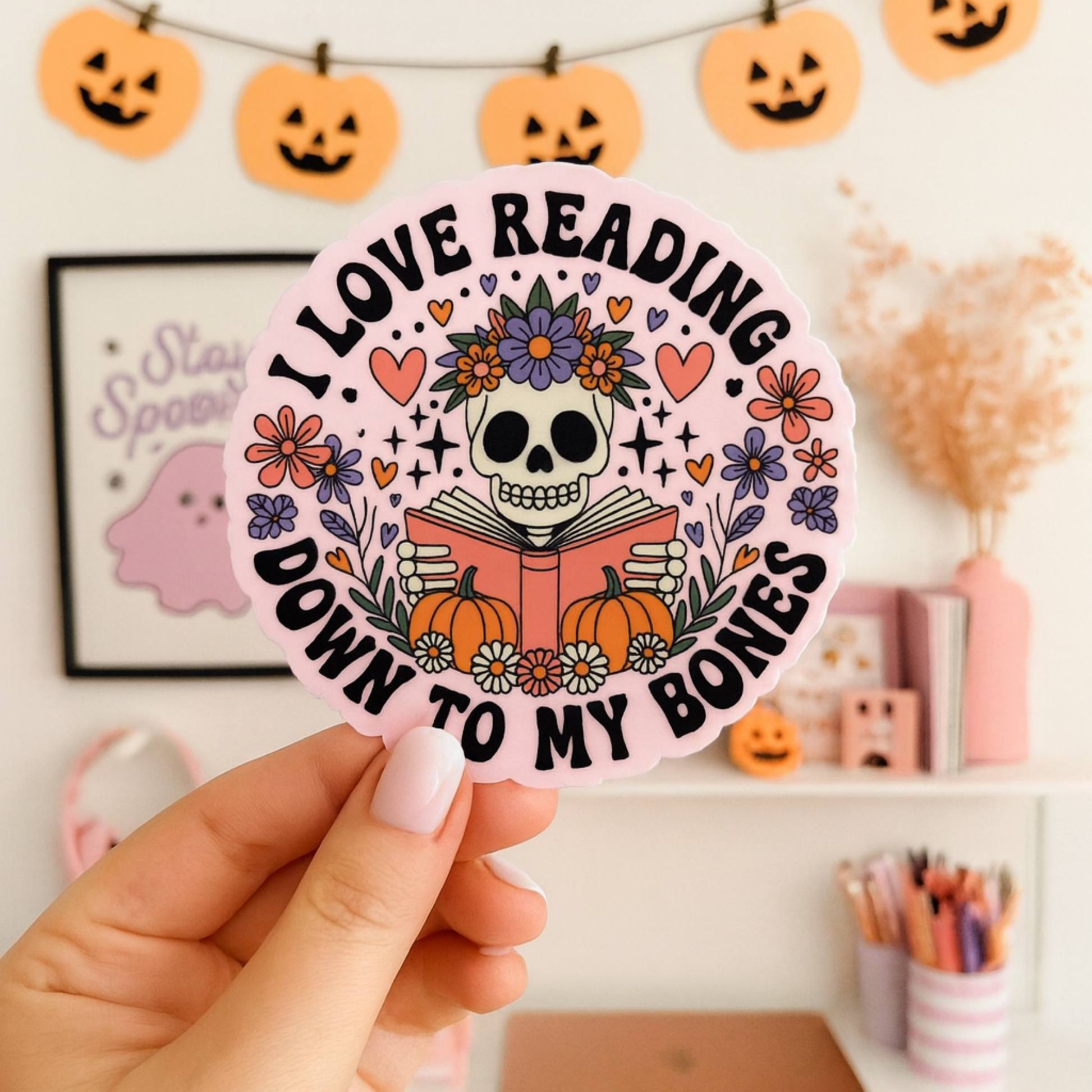 Halloween Bookish Stickers