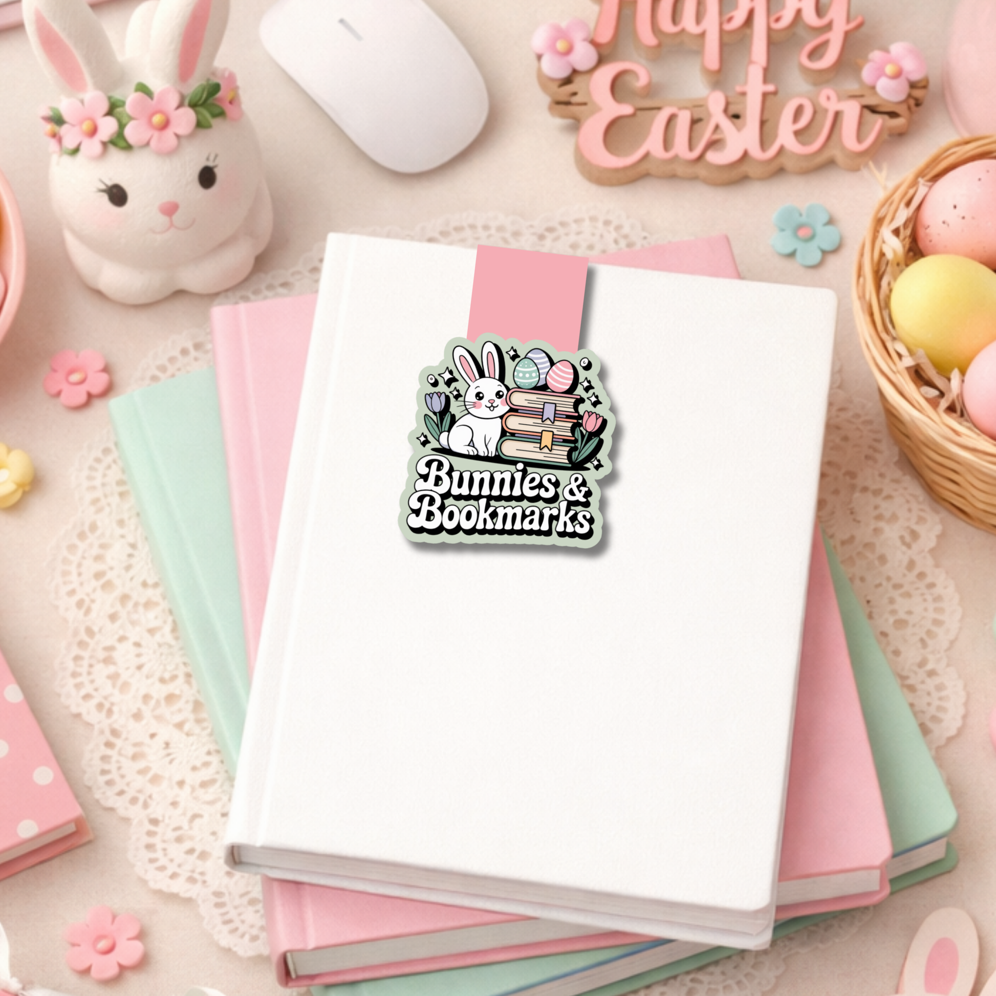 Easter Magnetic Bookmark