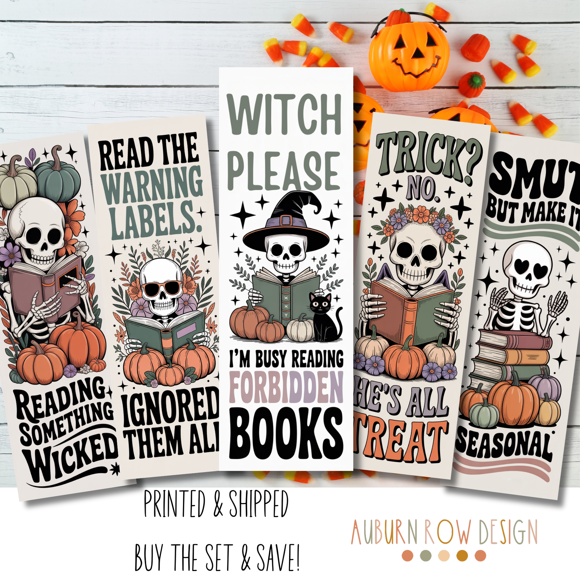 Halloween Smut Bookmarks