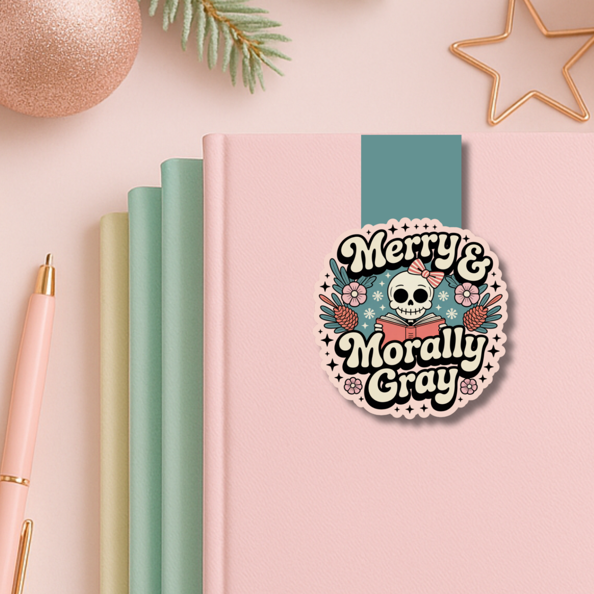 Christmas Magnetic Bookmark