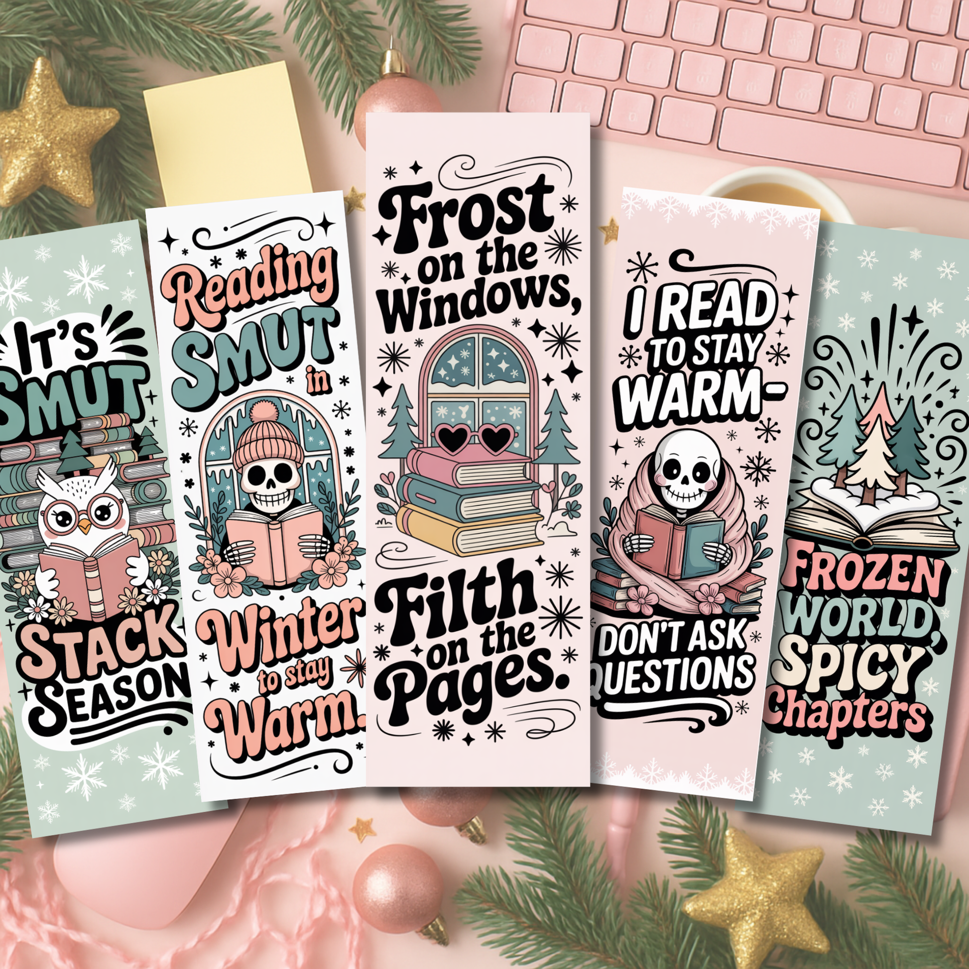 Winter Smut Bookmarks