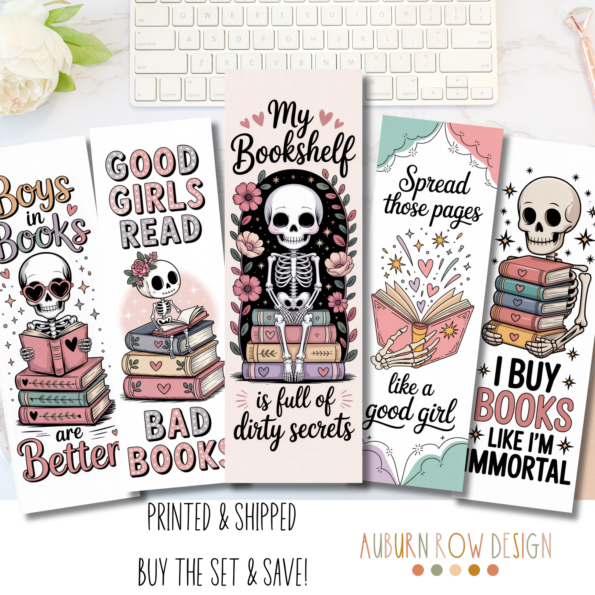 Smut Bookmark Set