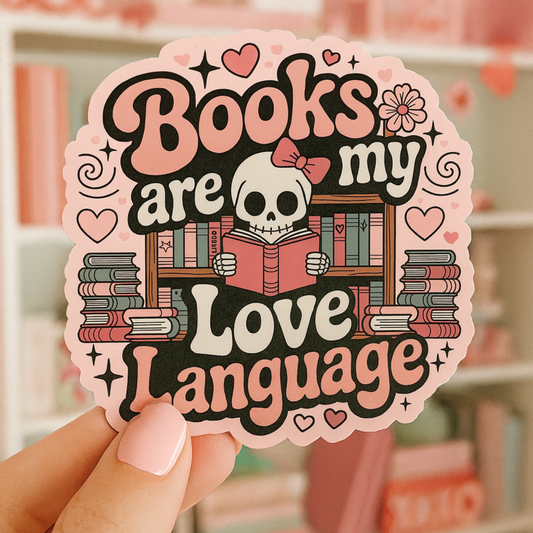 Valentines Day Reading Sticker