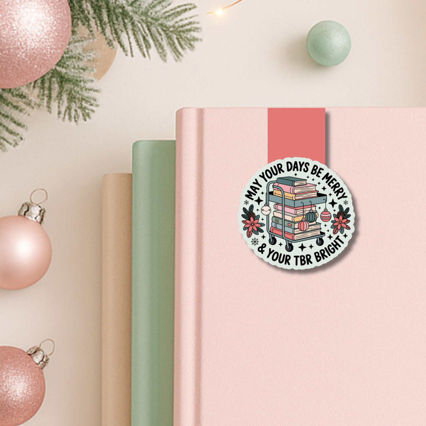 Christmas Magnetic Bookmark