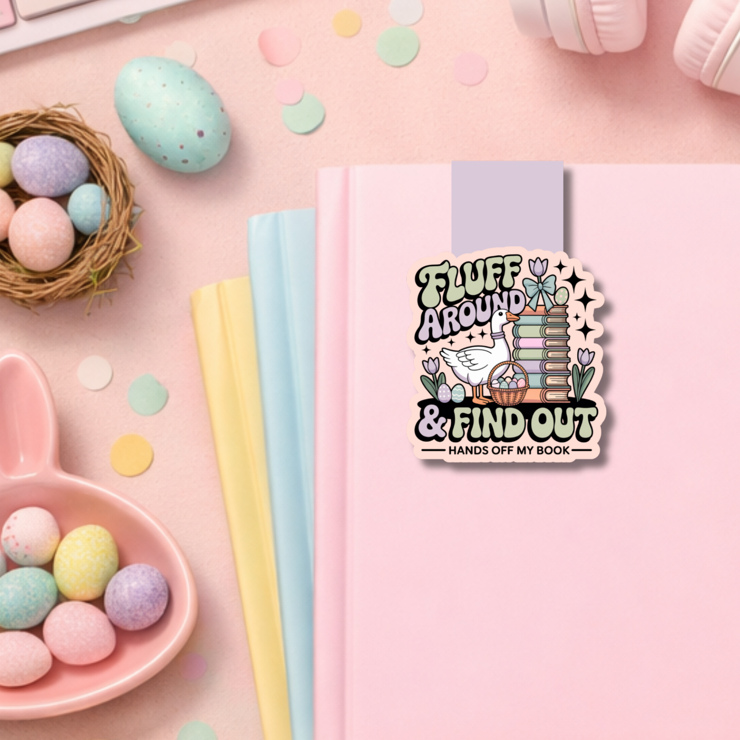 Easter Magnetic Bookmark