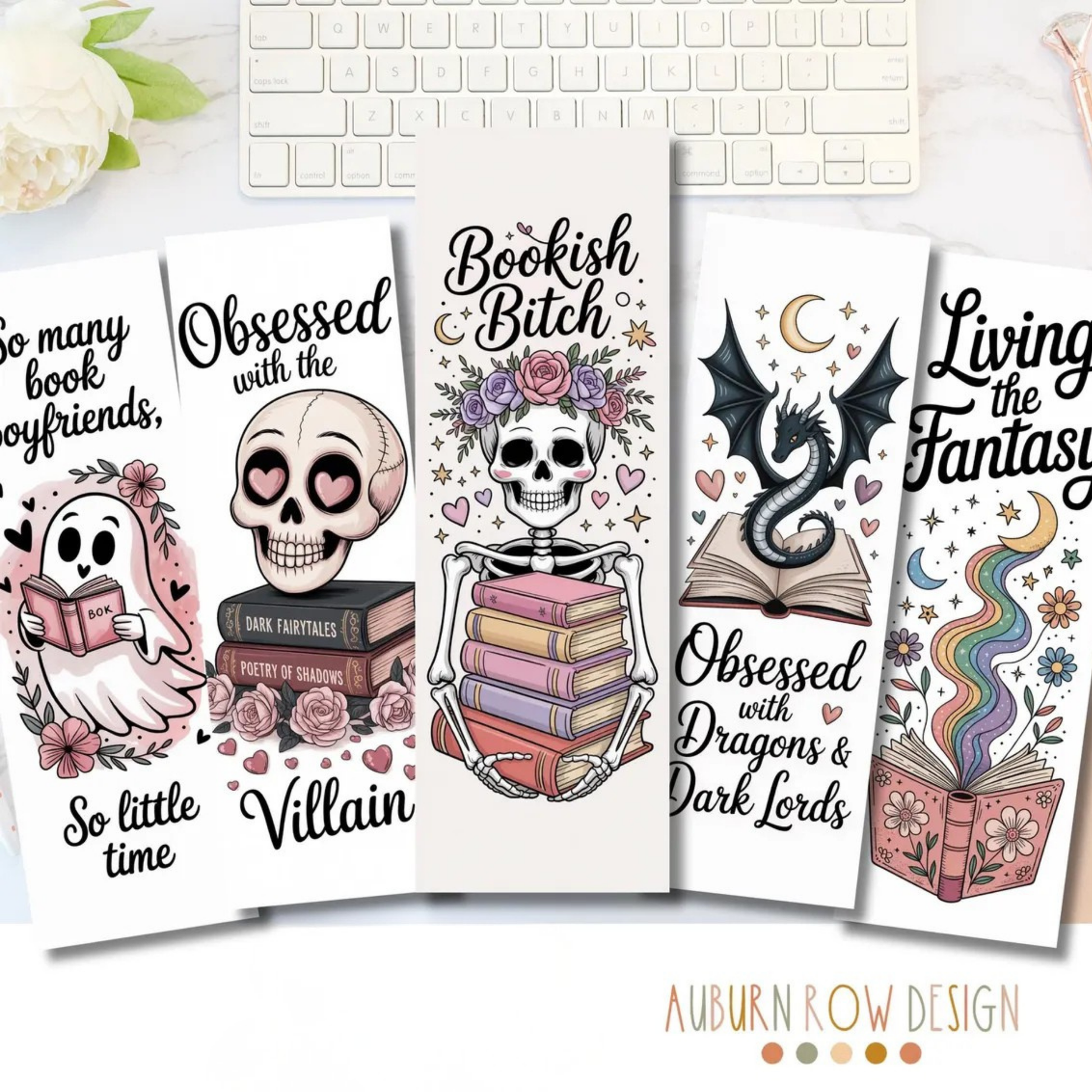 Printable Romantasy Bookmarks