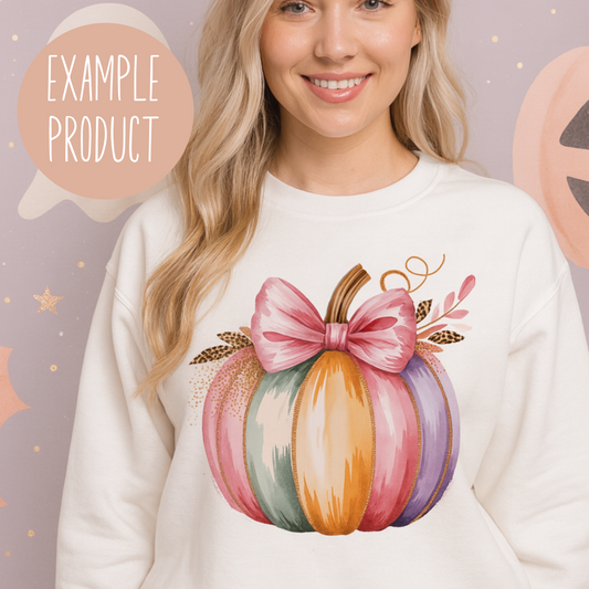 Pastel Pumpkin PNG