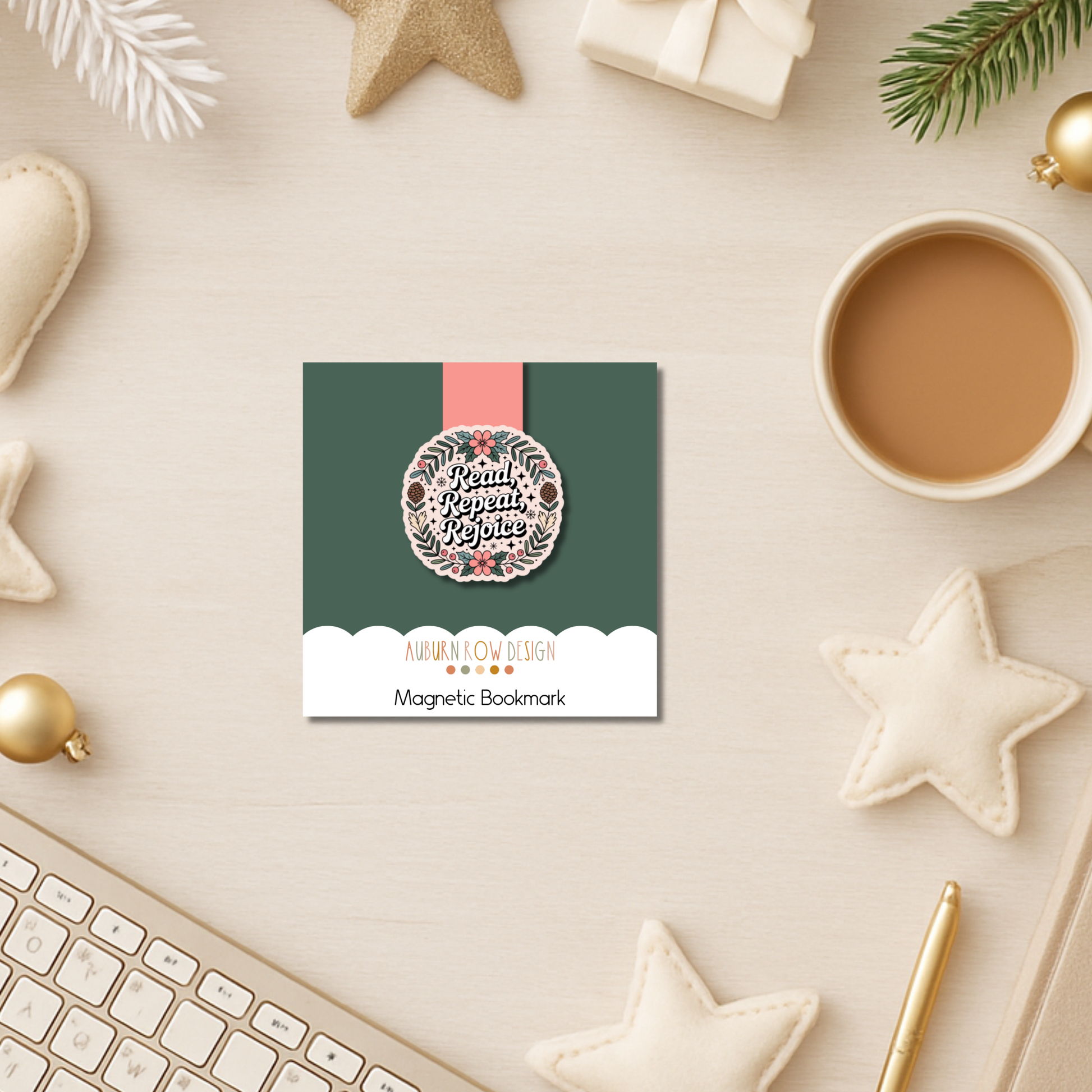 Christmas Magnetic Bookmark 